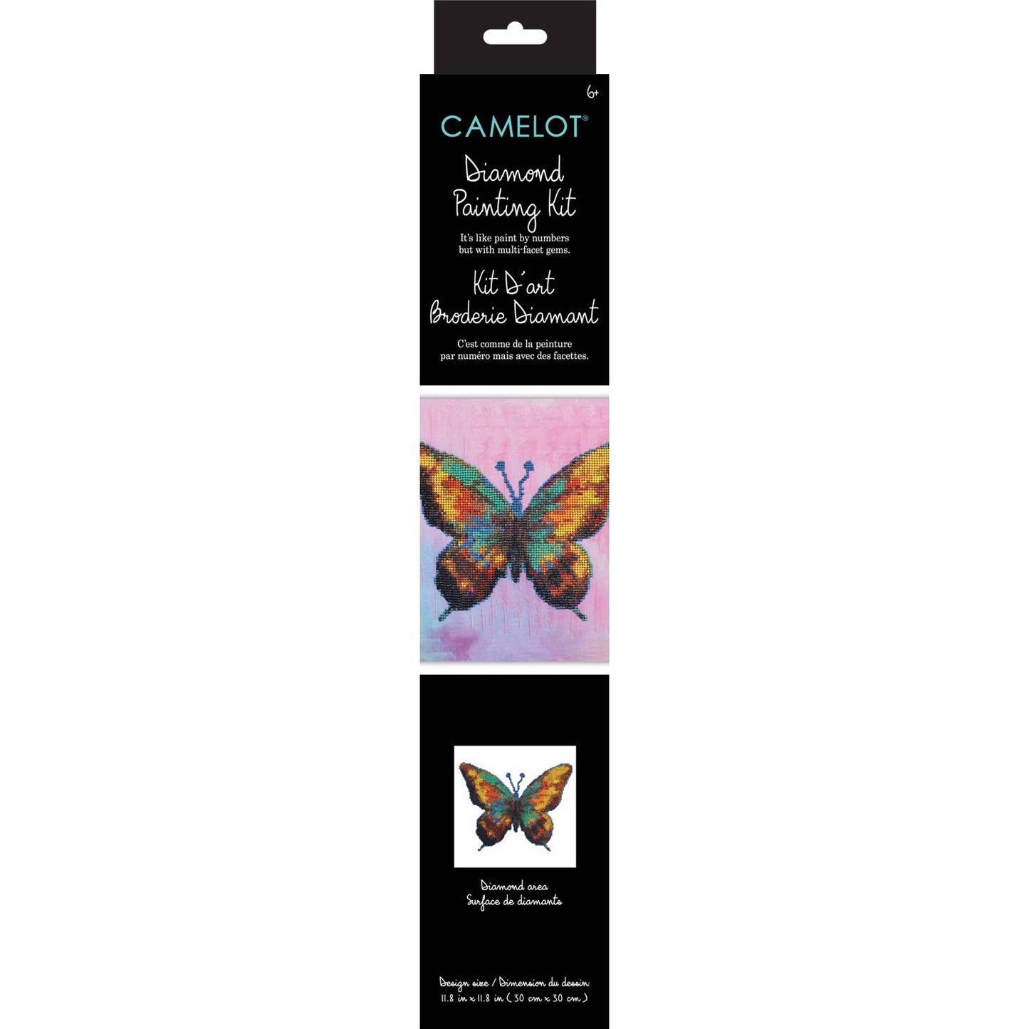 Pretty Butterfly Diamond Painting Kit: 01 Multi