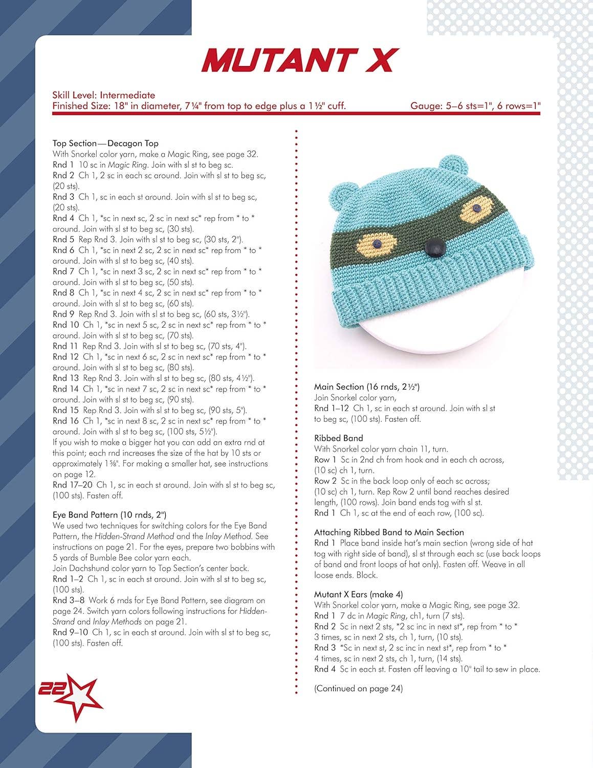 Crochet Undercover- Quick Hats for Your Little Superheroes!