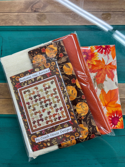 Moda "Autumn Has Arrived" Quilt kit 56"x68" Forest Frolic Layer Cake