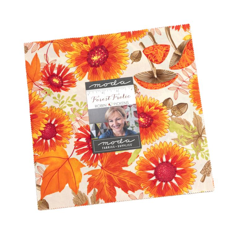 Moda "Autumn Has Arrived" Quilt kit 56"x68" Forest Frolic Layer Cake