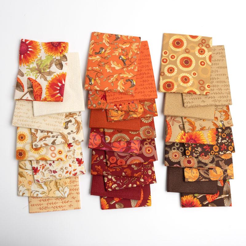 Moda "Autumn Has Arrived" Quilt kit 56"x68" Forest Frolic Layer Cake