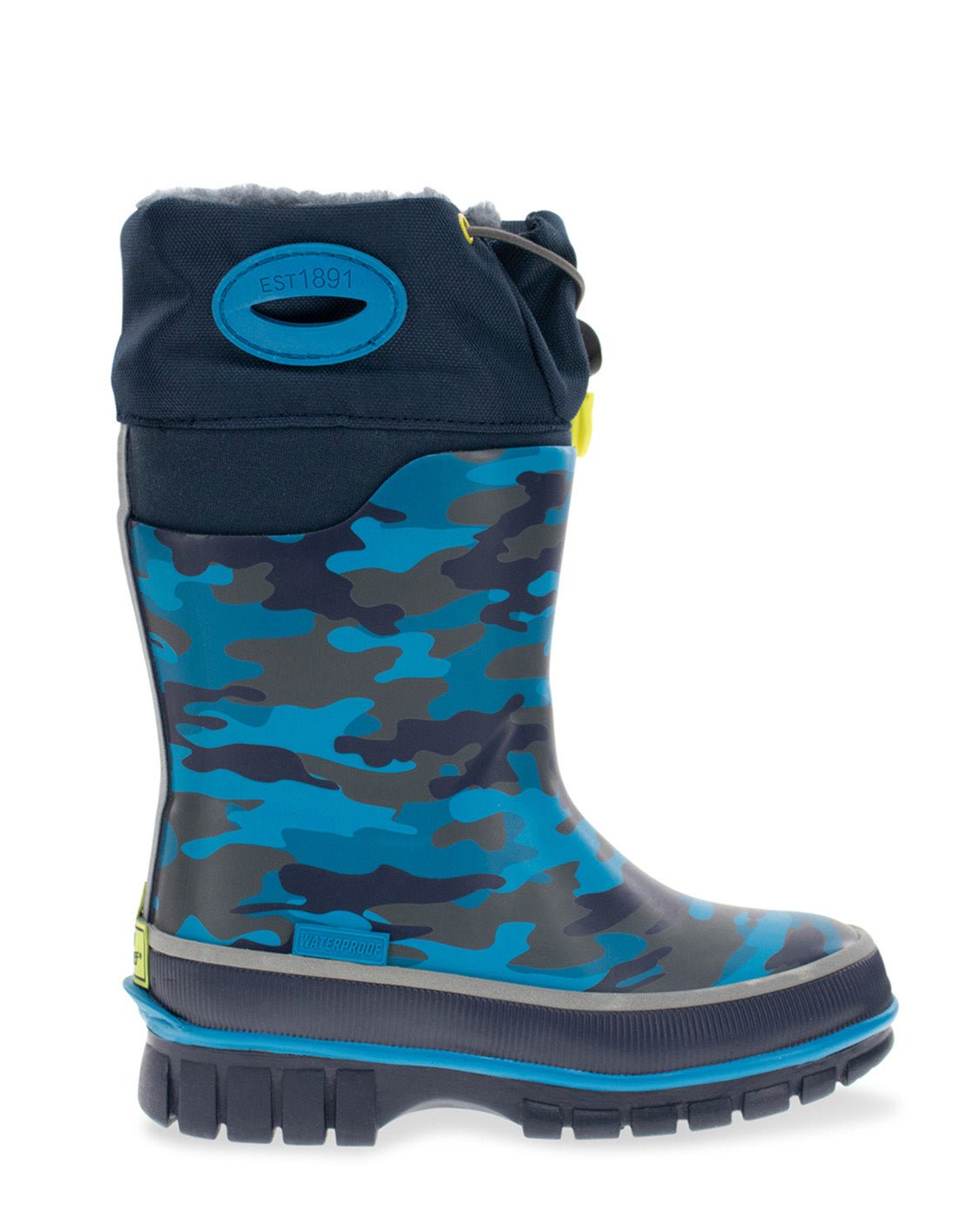 Western Chief Kids Camo Frost Winterprene Neoprene Mid Boot