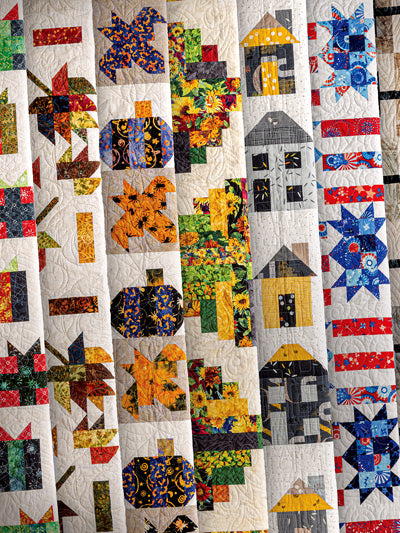 Jelly Roll Quilts for All Seasons Pattern Book