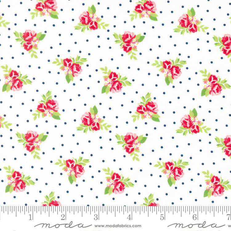 Berry Basket for Moda Fabric by April Rosethal Sugar Rose Print 24152 11