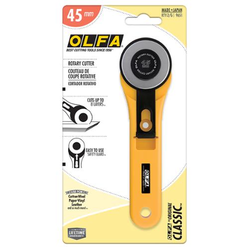OLFA 45MM Rotary Cutter 9651. RTY-2/G