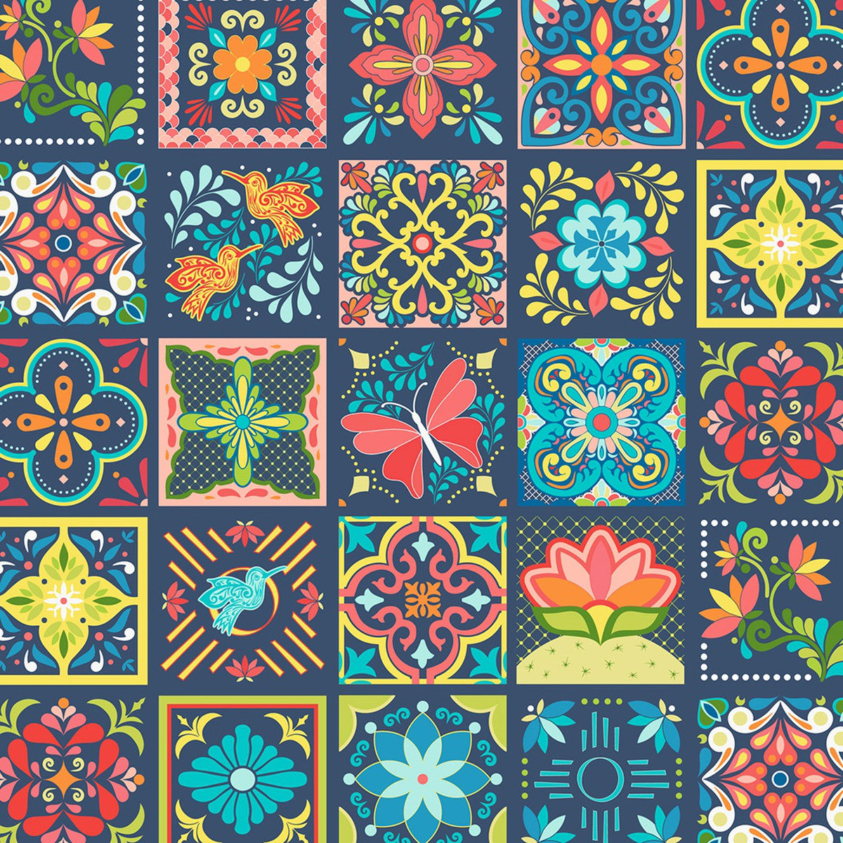 Moda Fabrics Land of Enchantment Superior Blue 45036 28