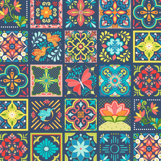 Moda Fabrics Land of Enchantment Superior Blue 45036 28