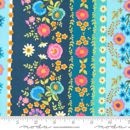 Moda Fabrics Vintage Soul Cathe Holden 7431 14 Horizon
