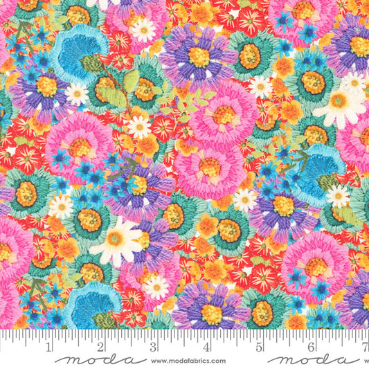 Moda Fabrics Vintage Soul Cathe Holden 7434 11 Rainbow