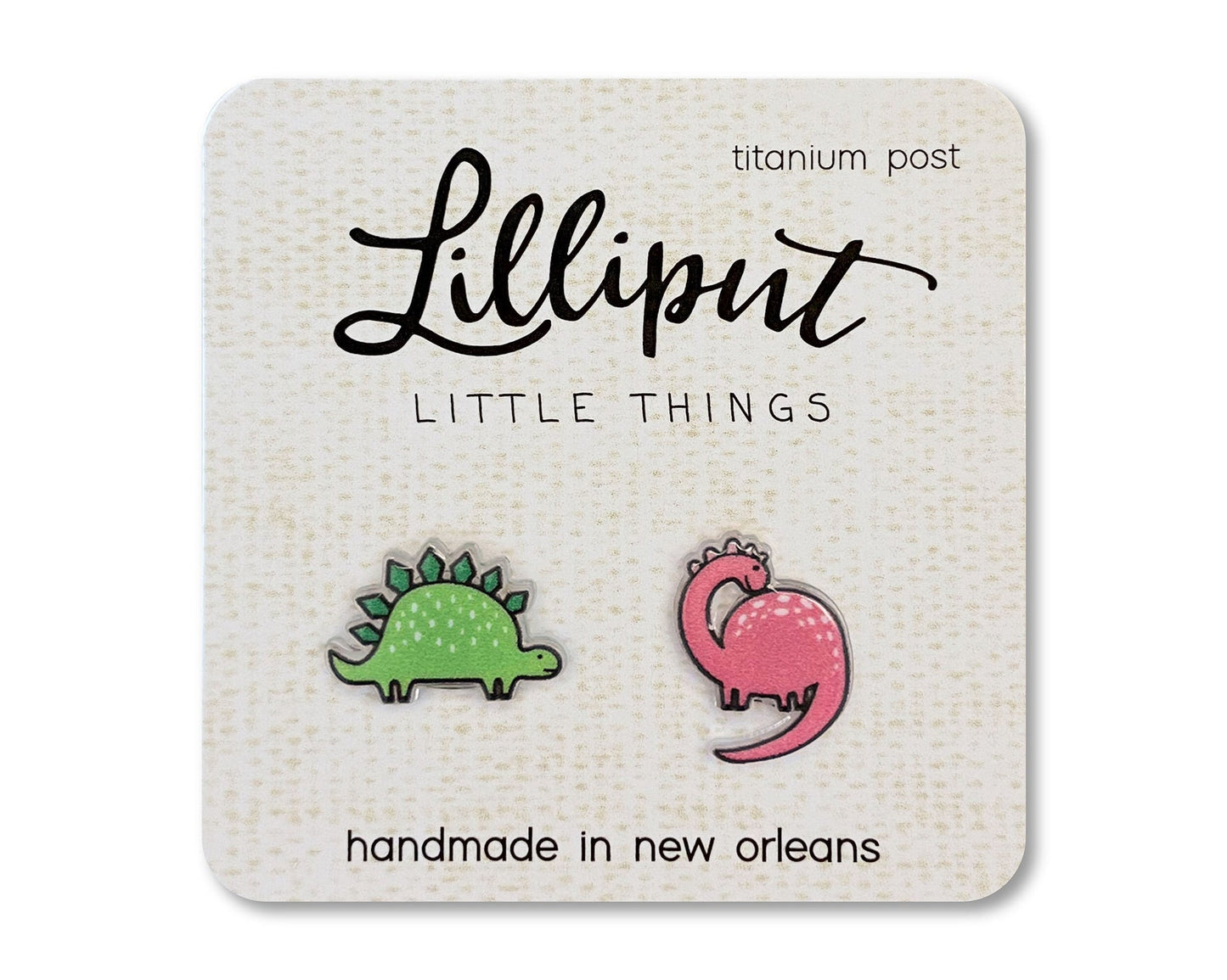 Lilliput Dinosaur Earrings