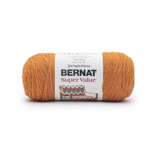 Bernat Super Value Solid Yarn-Masala