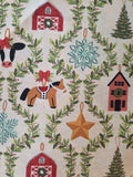 Prairie Christmas – Country Ornaments Natural