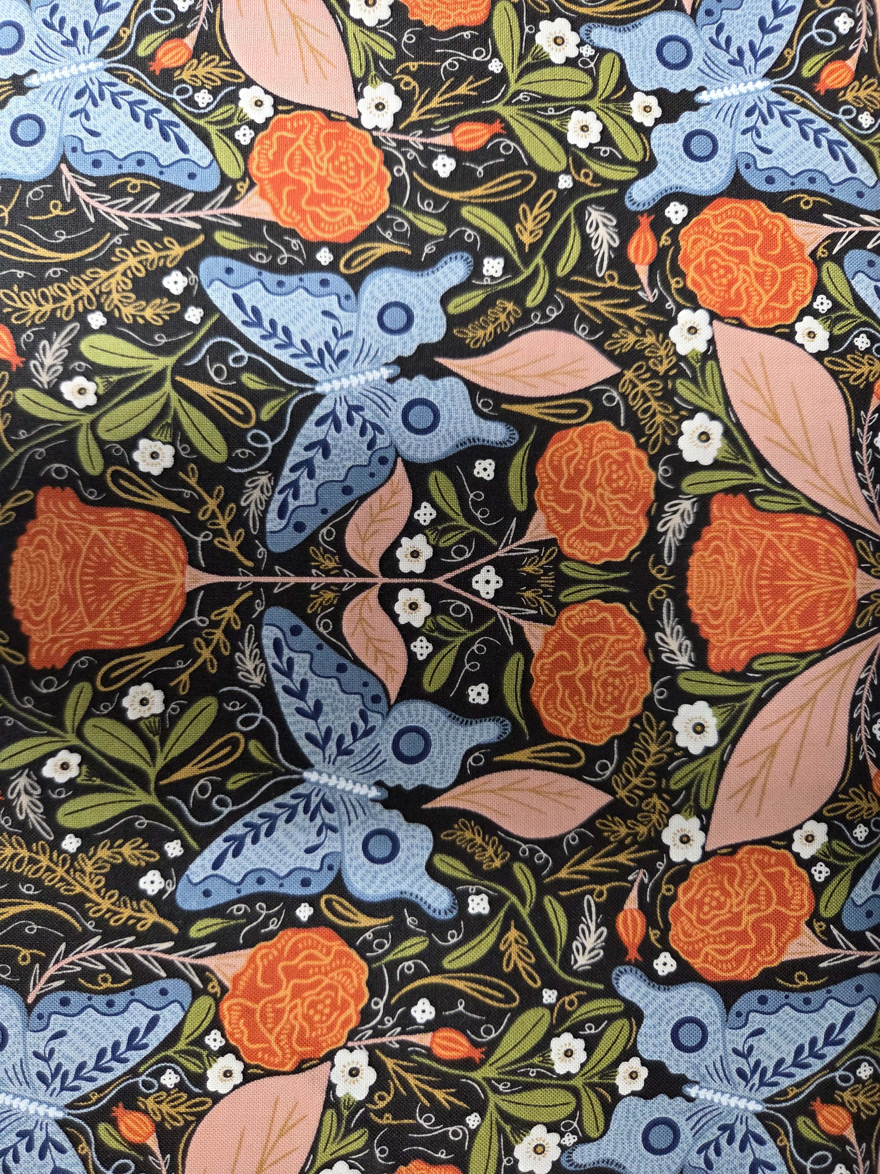Woodland Wonder – Black Woodland Floral