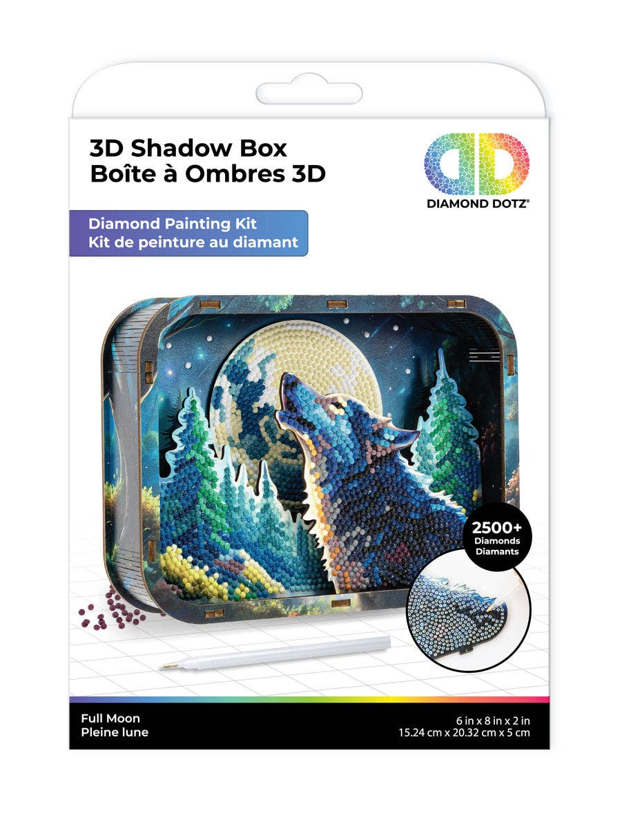 Full Moon Shadow Box