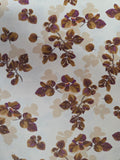 Autumn Forest – Watercolor Leaves in Cream