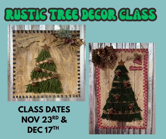 Crafting with Kelly!- Rustic Tree Decor