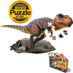 I AM T. REX 100 pc Puzzle by Madd Capp