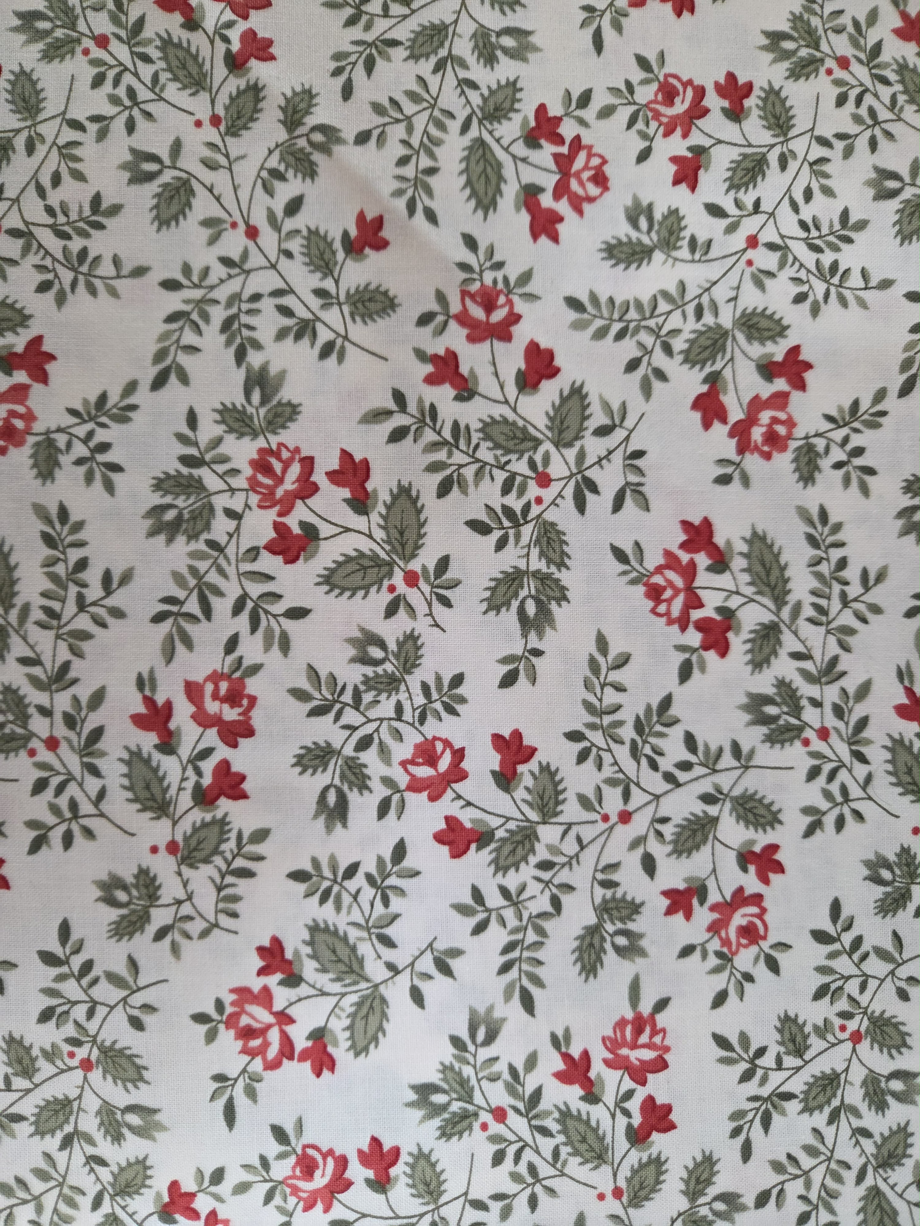 A Christmas Carol – Winter Floral on Cream
