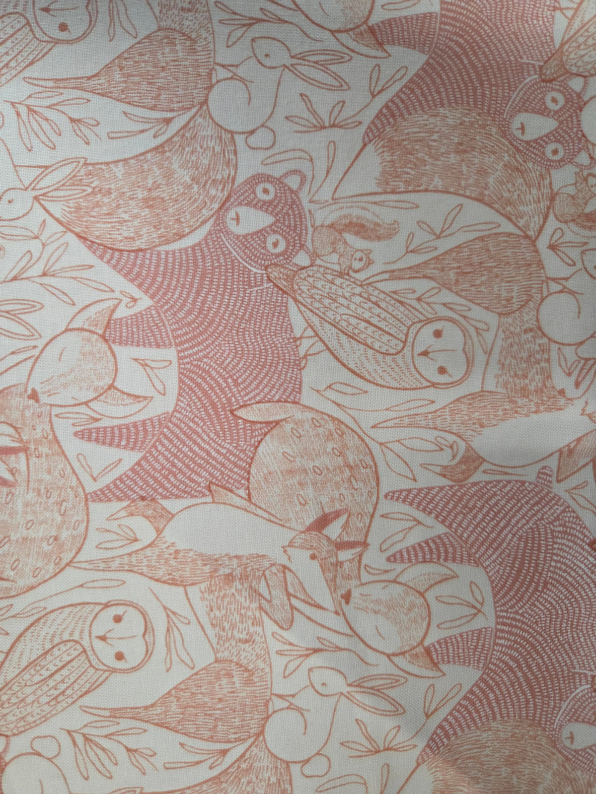 Woodland Wonder – Blush Woodland Animals