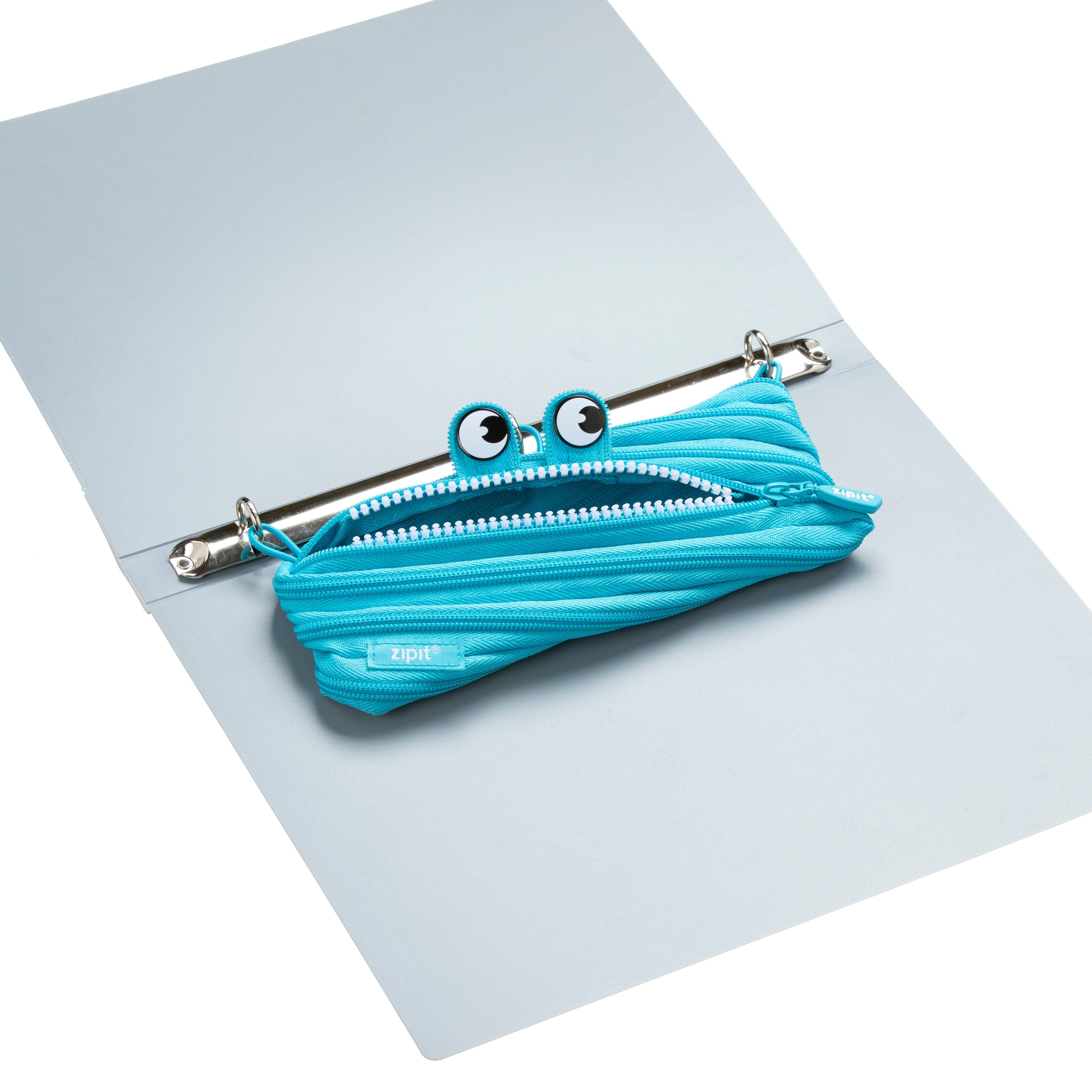 ZIPIT Neon Monster Pouches, 12 Pack