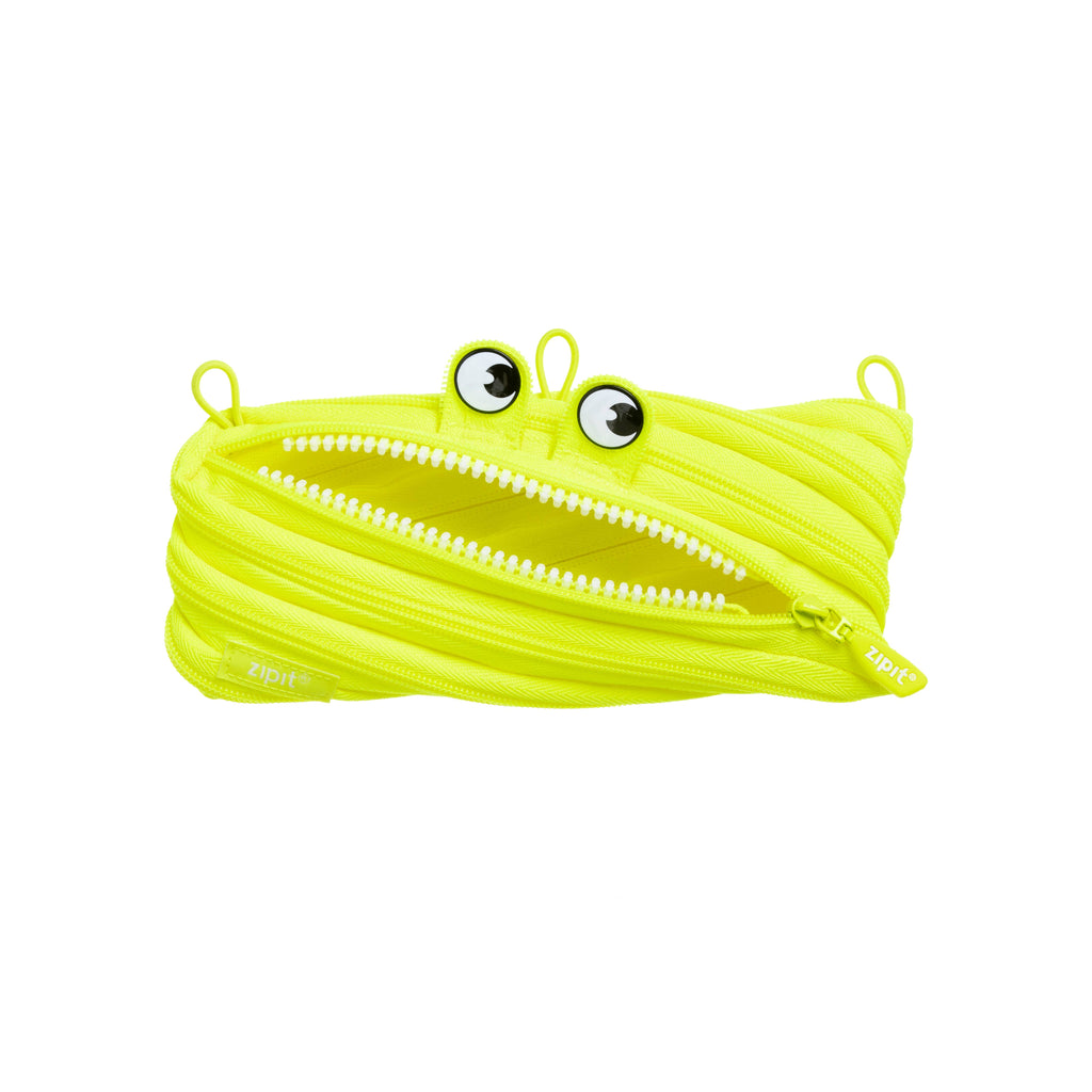 ZIPIT Neon Monster Pouches, 12 Pack