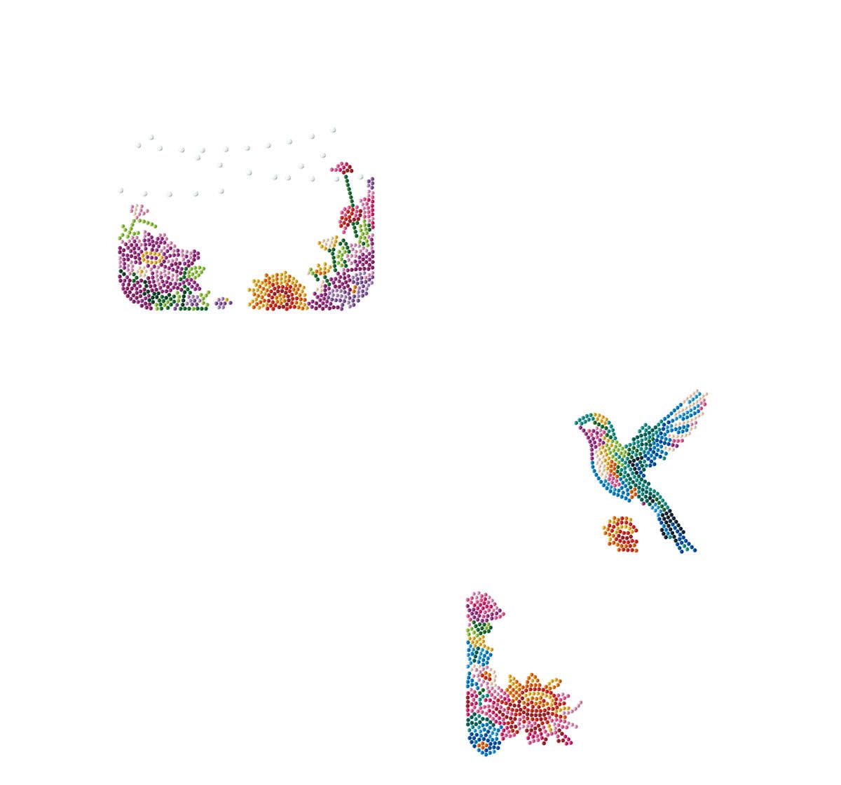 Hummingbird Shadow Box