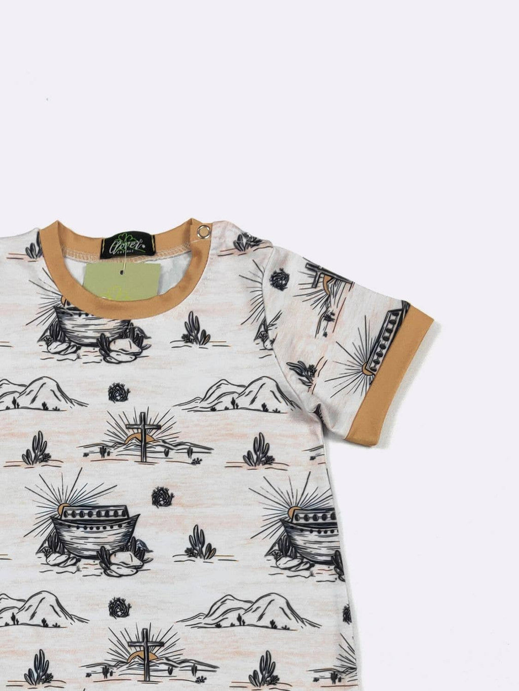 Noah Sunrise Boy Romper: 0/6mo