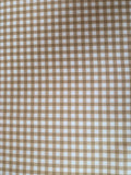 Lucky – Warm Tan Gingham