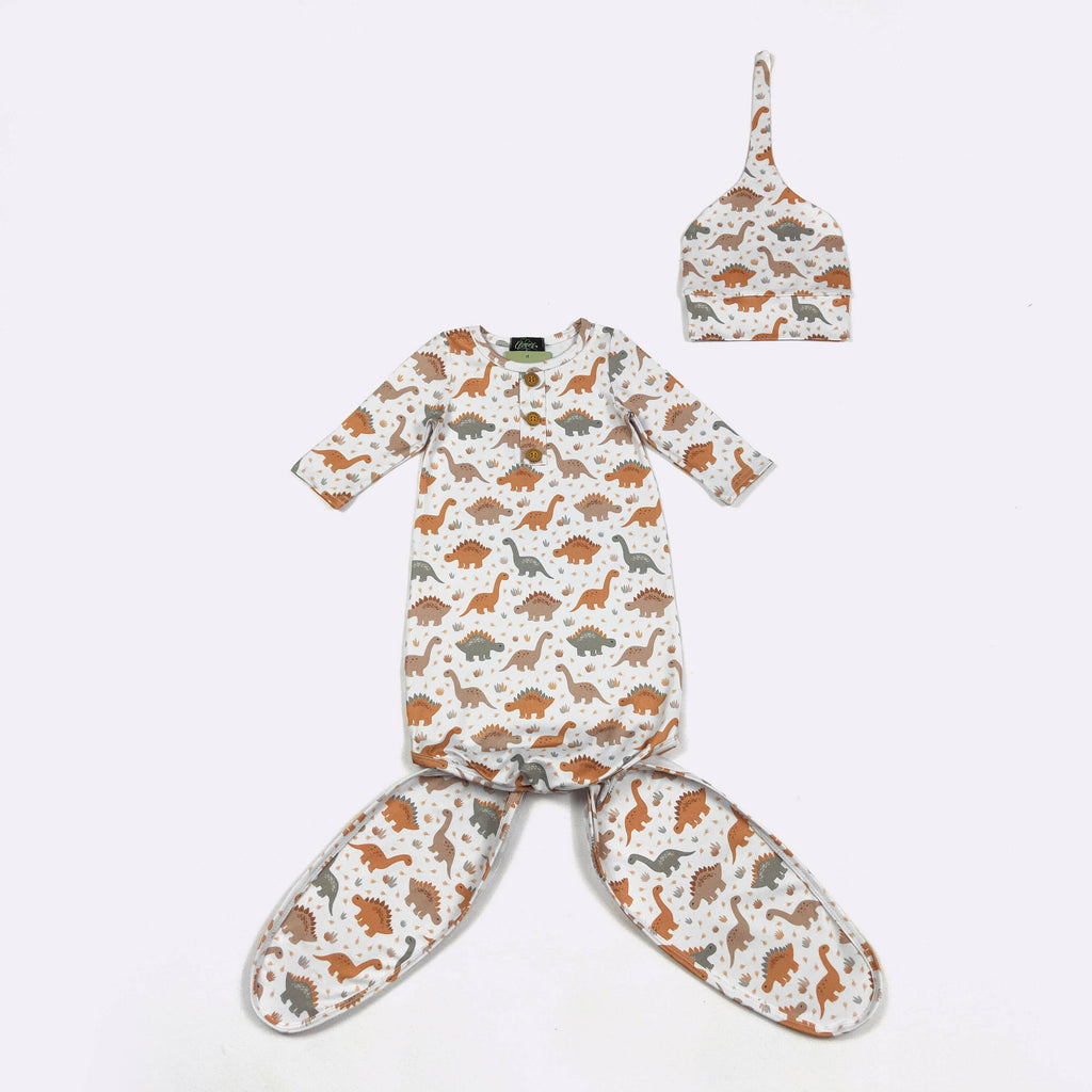 Dino Dreams Knotted Gown