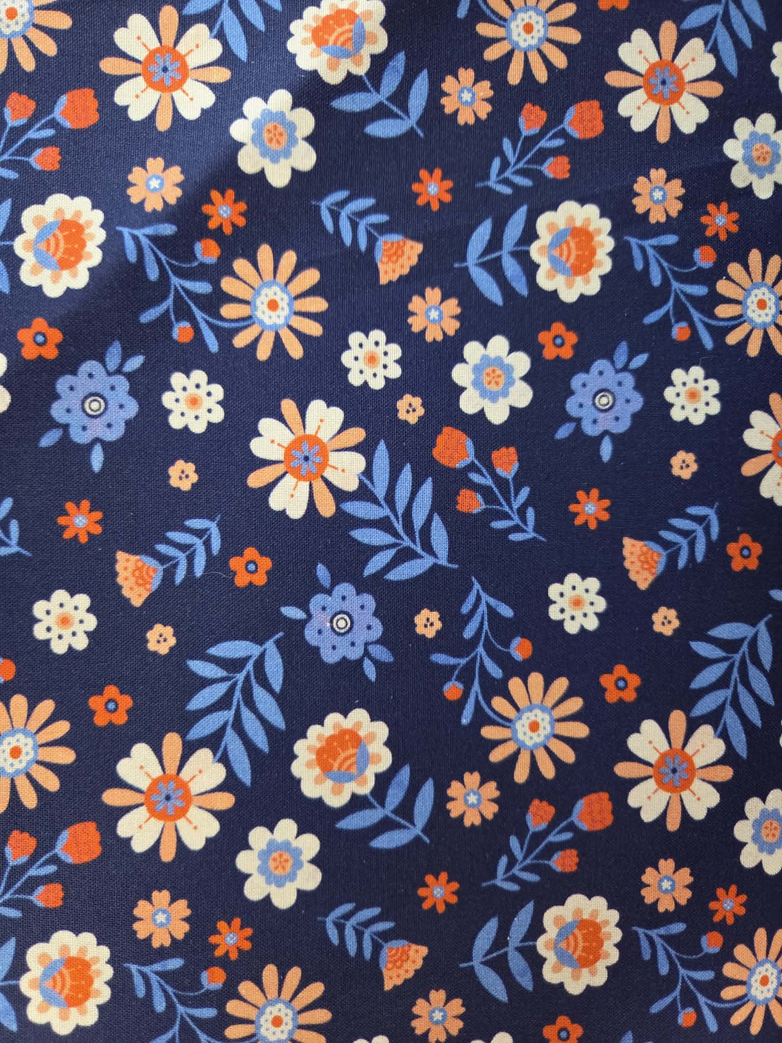 Folky Chicken – Folk Floral Fabric