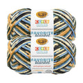 Lion Brand Yarn Cover Story Fave Blanket Sandstorm 2 Pack