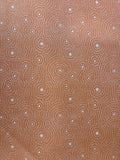 Night Owl – Cinnamon Starburst Fabric