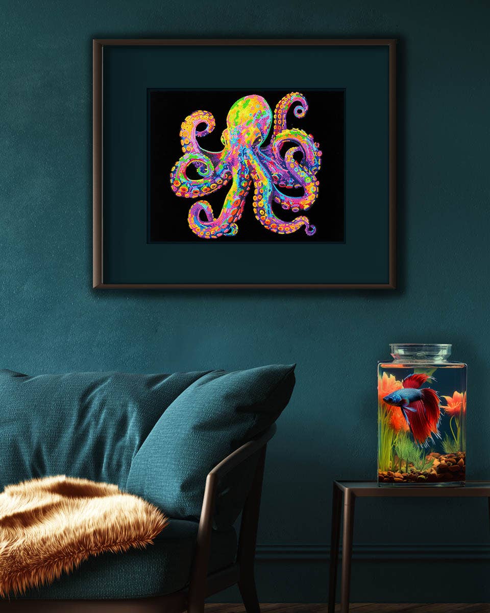 Neon Flock Octopus