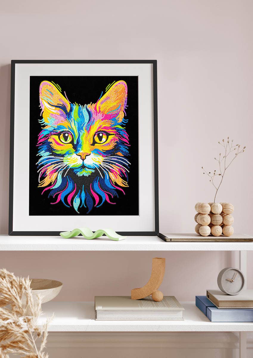 Neon Flock Cat