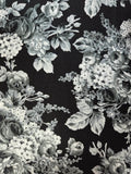 Scarlet Days and Nights – Midnight Vintage Floral Fabric