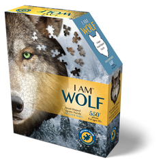 I AM WOLF 550 pc Puzzle by Madd Capp