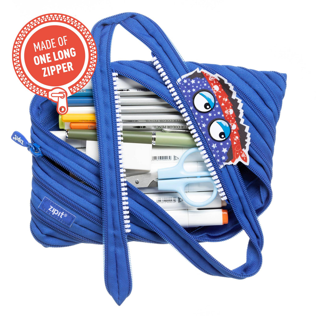 ZIPIT Monster Jumbo Pouch 2 Clip-Strip Set - 16 unit