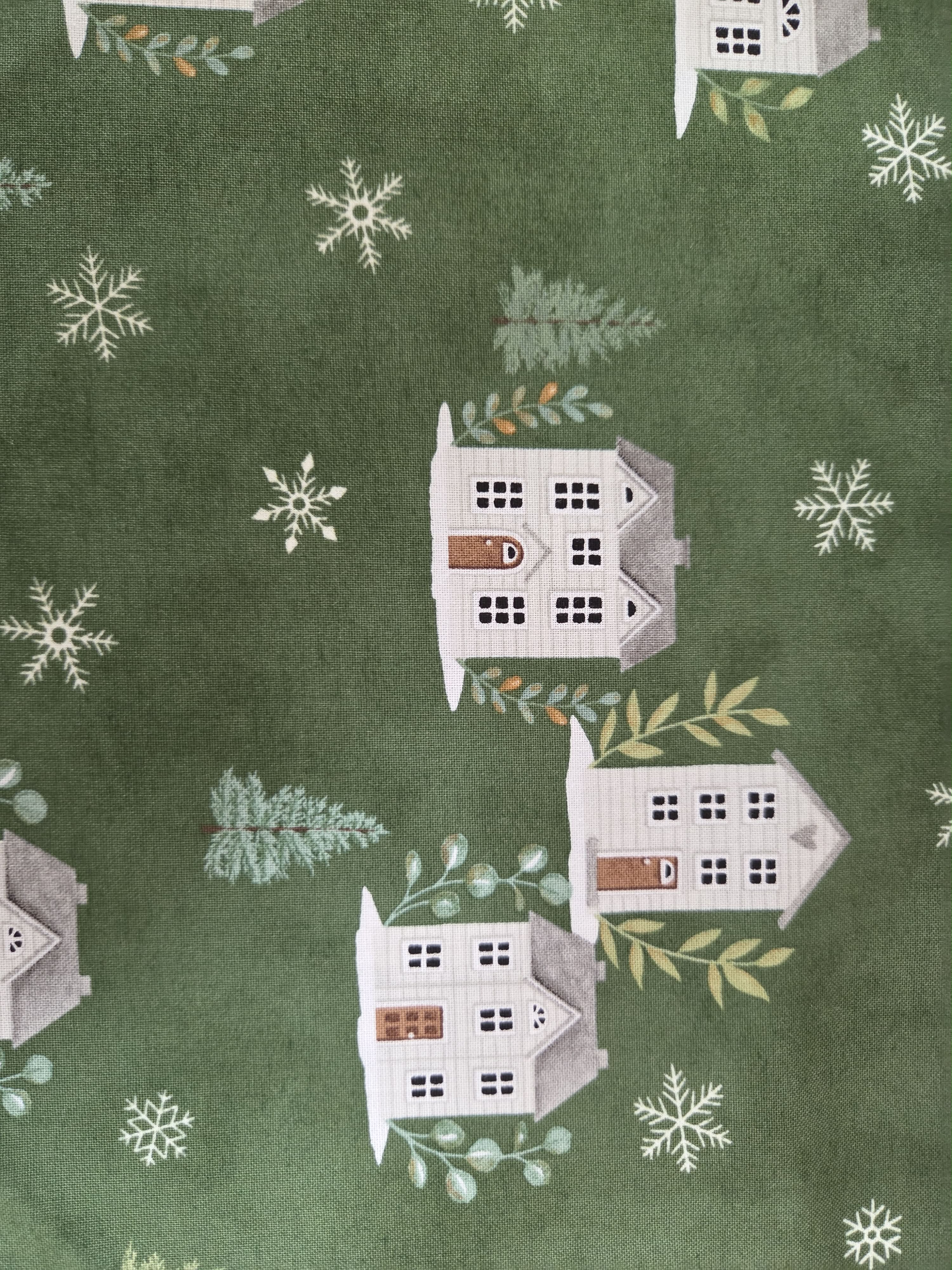Holidays At Home – Christmas Houses on Green