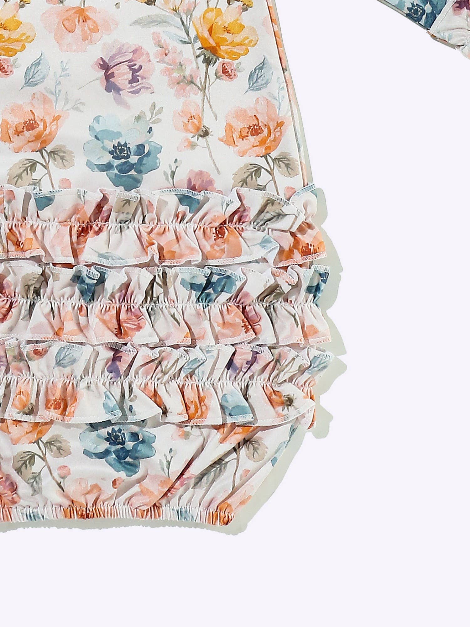 Flutter Rose Baby Gown