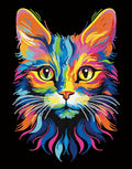 Neon Flock Cat