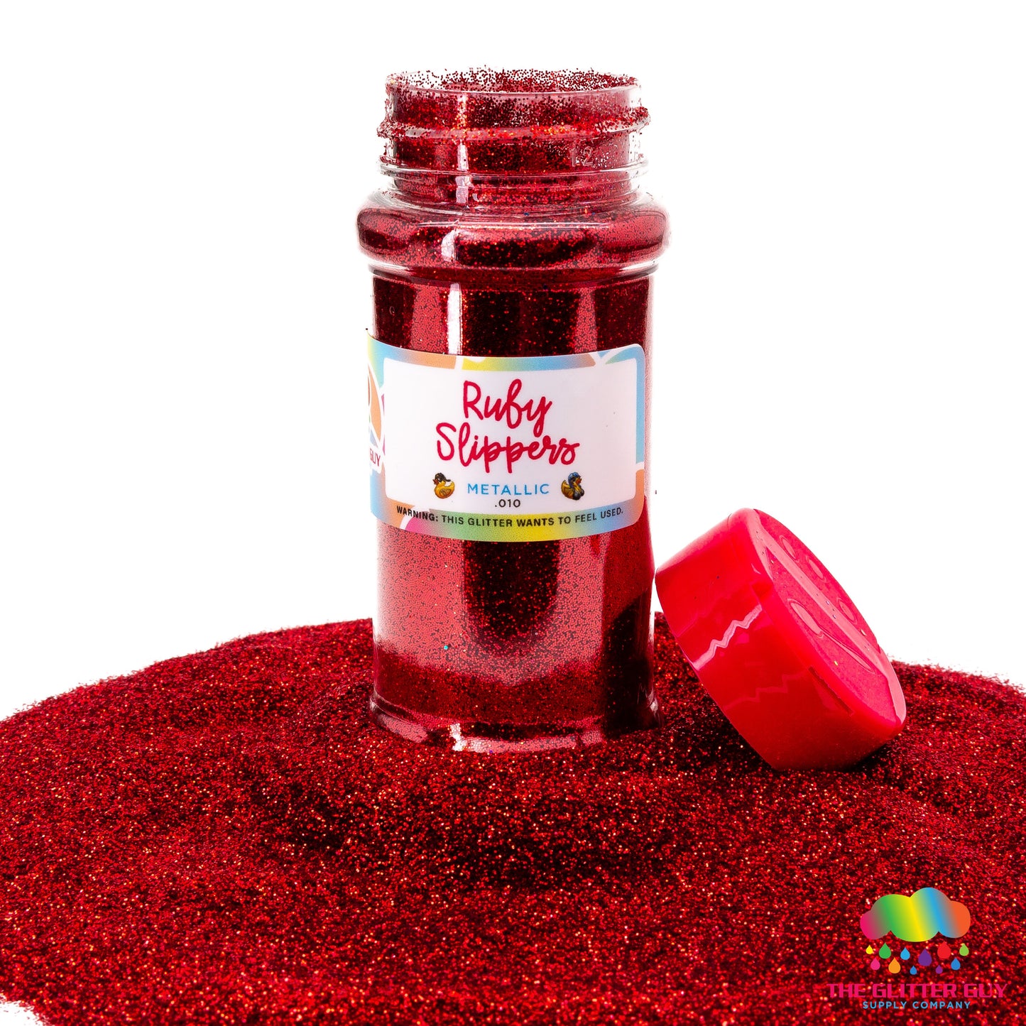 The Glitter Guy 100ml Glitter Shaker-Ruby Slippers