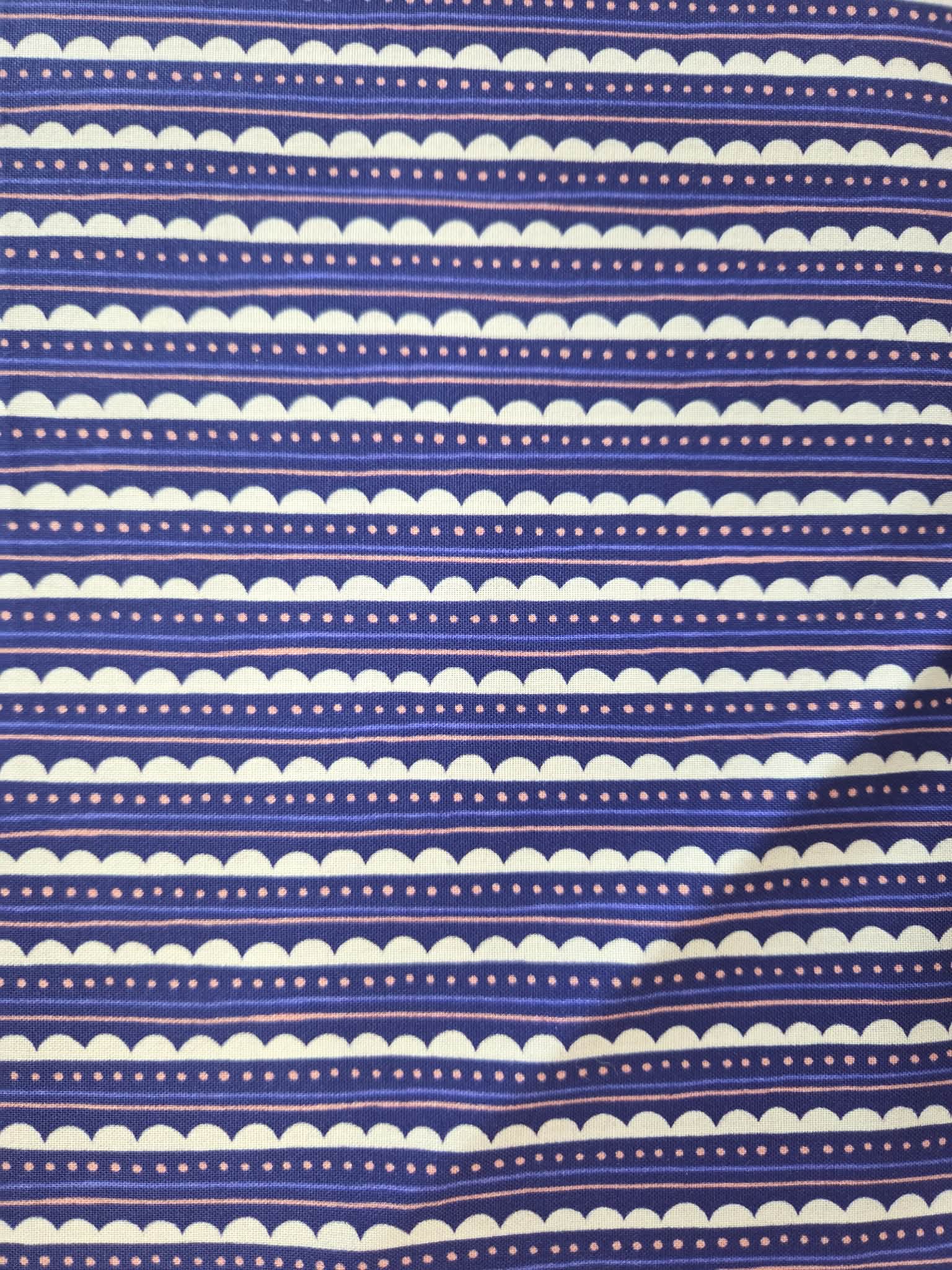 Folky Chicken – Decorative Stripe Fabric
