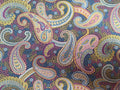 Chelsea Garden – Navy Paisley