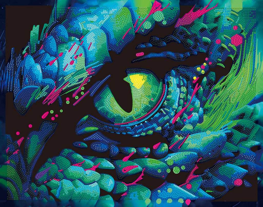 Neon Flock Dragon Eye