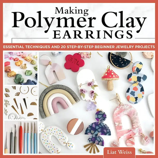 Making Polymer Clay Earrings -Step by Step Beginner Projects