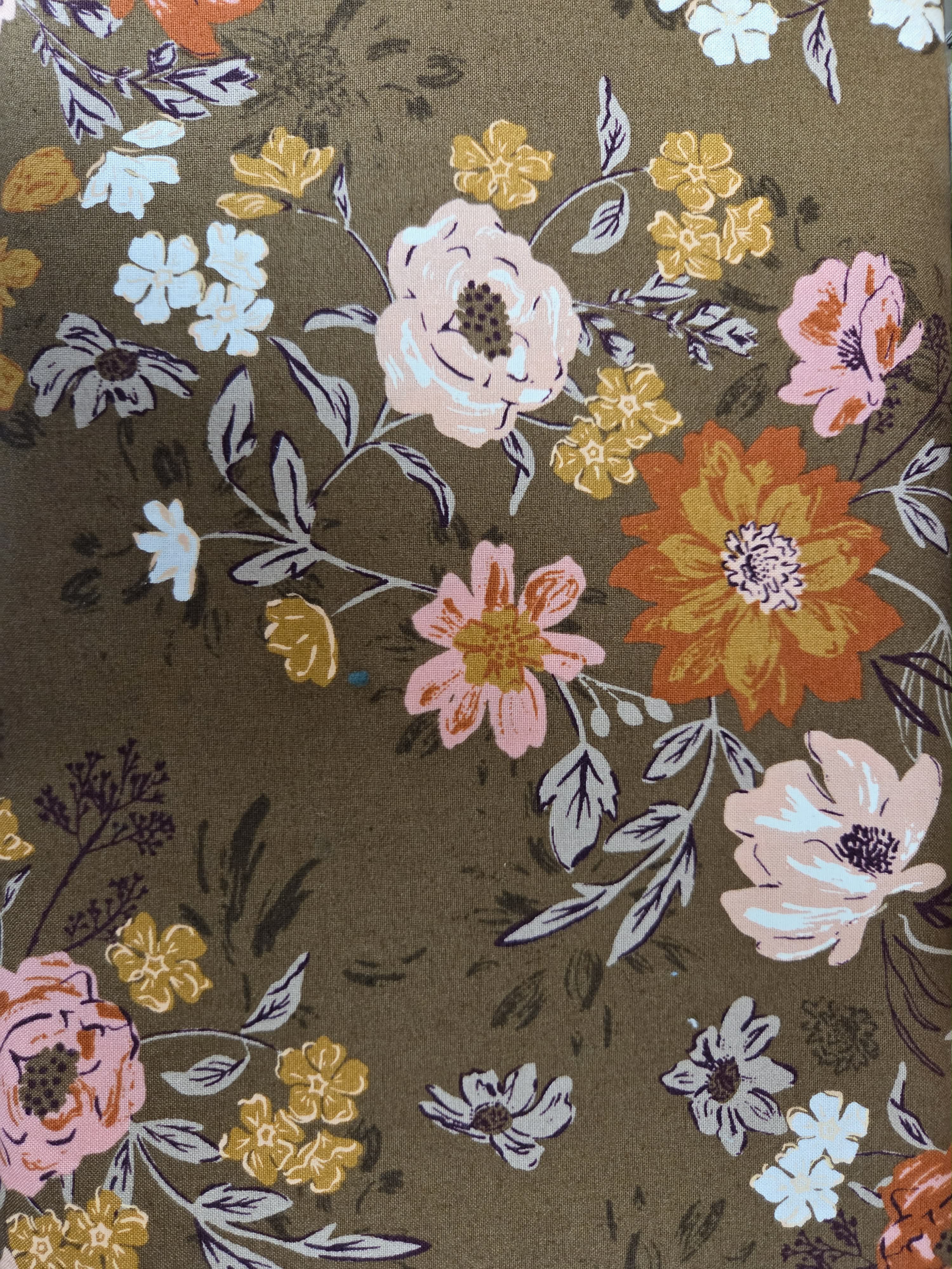 Forged Found and Hand Me Down – Brown Floral