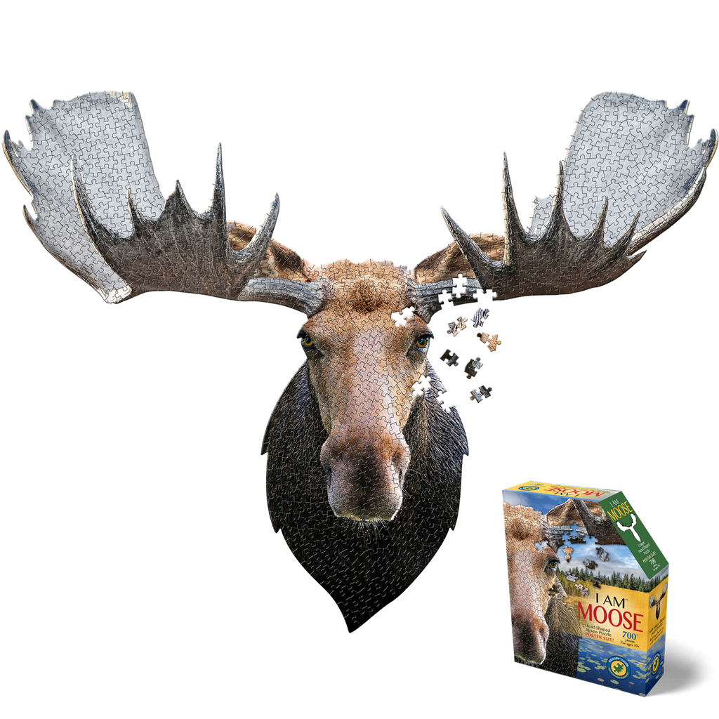 I AM MOOSE 700 pc Puzzle by Madd Capp