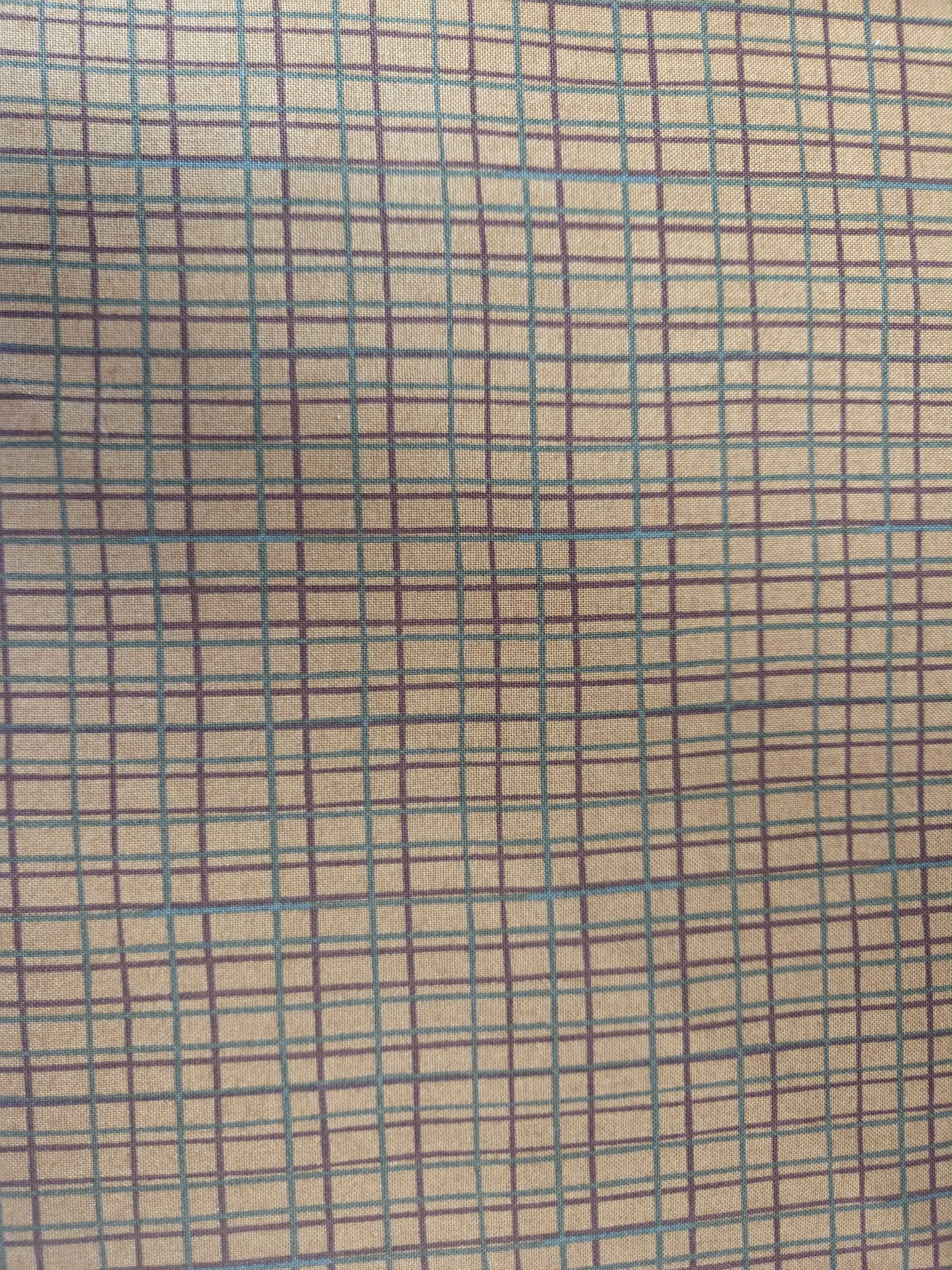 Autumn Forest – Harvest Plaid in Gold