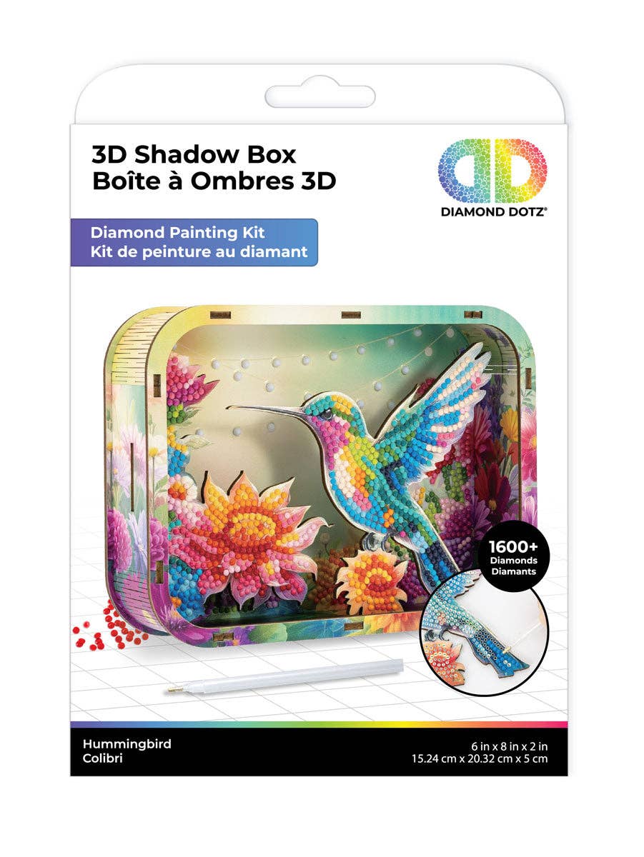 Hummingbird Shadow Box