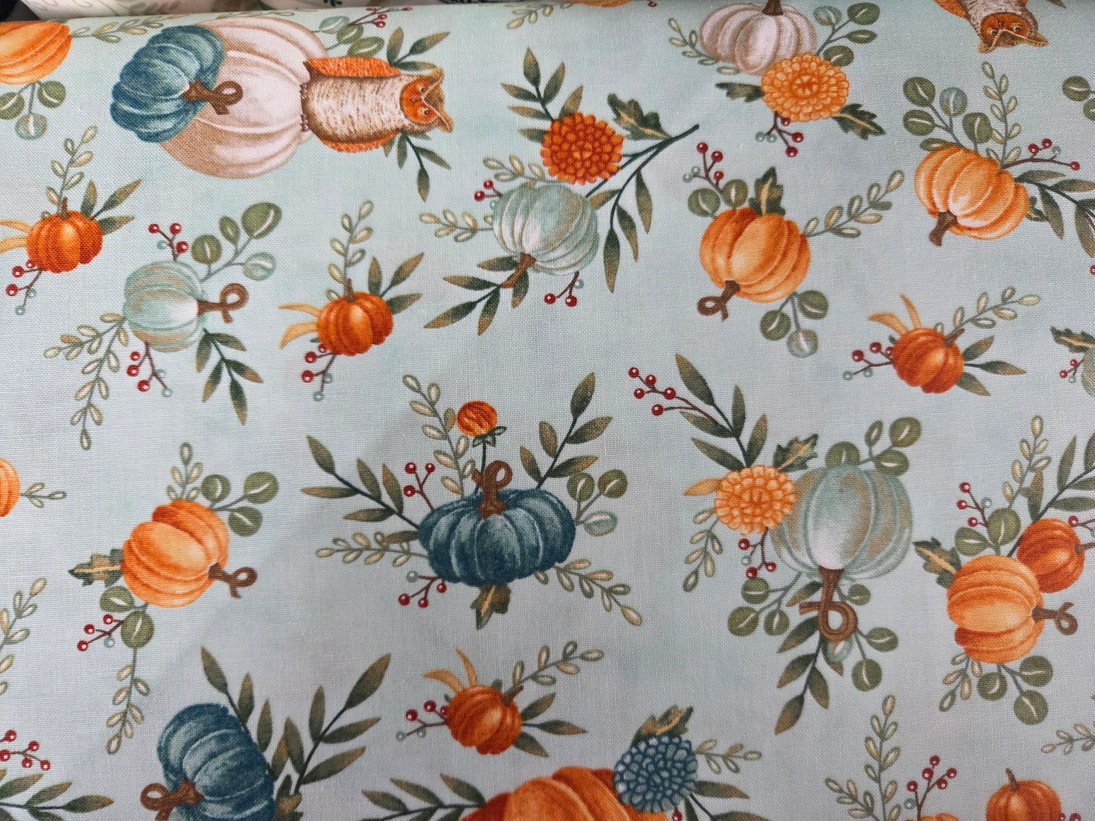 I Love Fall Most of All – Autumn Harvest Aqua